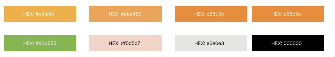 Ananas flavor color system