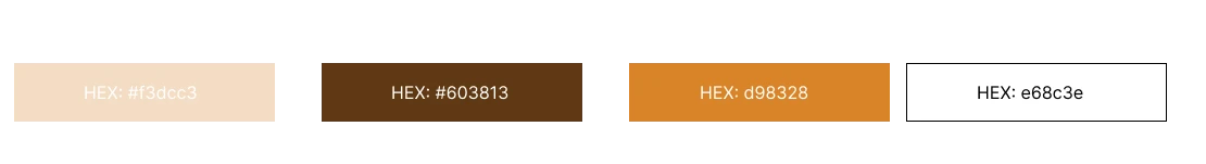 New One color palette